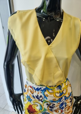 Блуза MIRELIA жълта