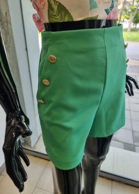Къс панталон зелен