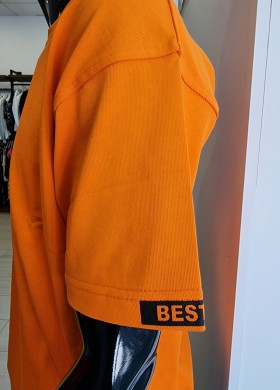 Мъжка тениска оранжева