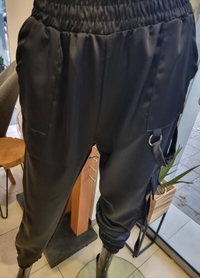 Панталон карго черен