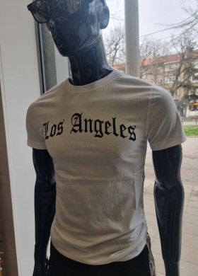 Тениска бяла Los Angeles